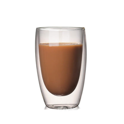 Glass Coffee Mugs 350  Ml