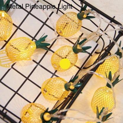 METAL PINEAPPLE LIGHT