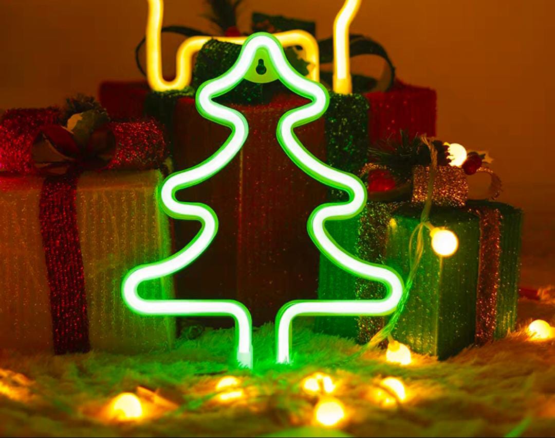 Christmas Tree Neon Marque