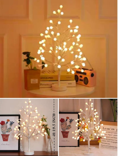 Warm White Christmas  Tree