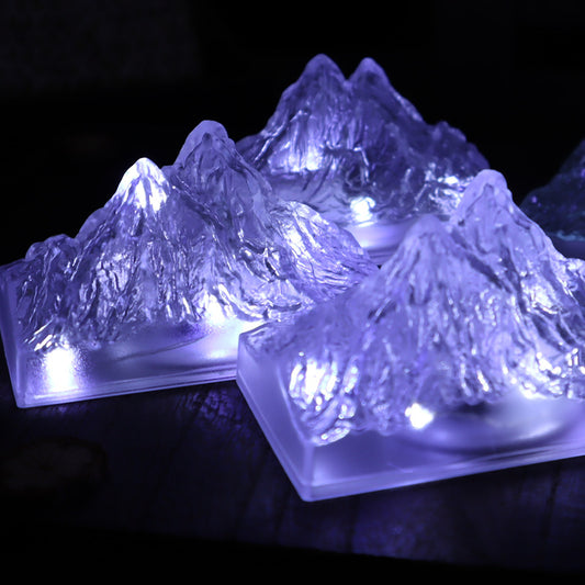 Cross-border Iceberg Mountain LED Night