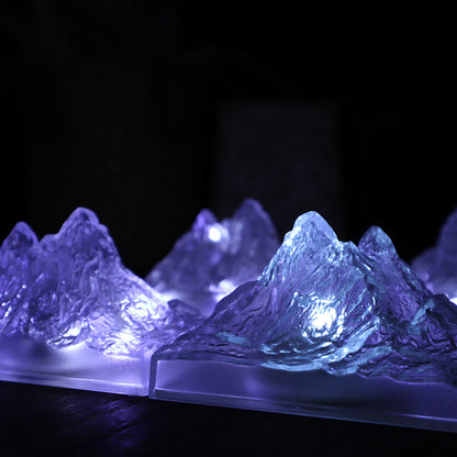 Cross-border Iceberg Mountain LED Night