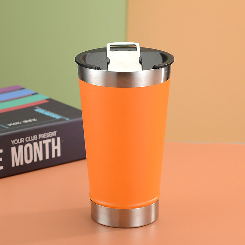 Stainless Steel Car Mug Portable Coffee Cup