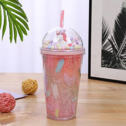 Unicorn Double-Walled Ice Sipper (550ml)