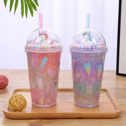 Unicorn Double-Walled Ice Sipper (550ml)