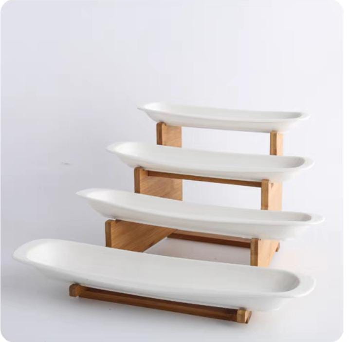 Four-Tier Plate with Shelf | FunkyShop24