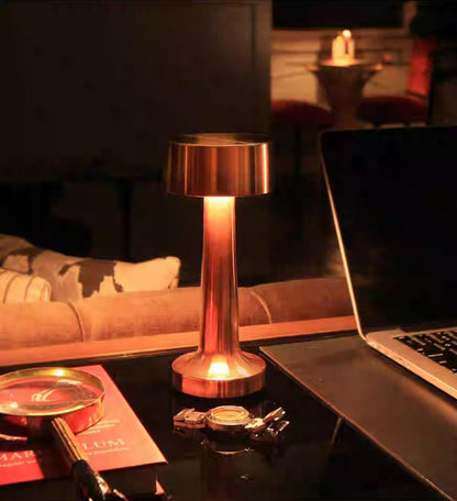 Illuminate Me - Rose Gold Portable LED Table Lamp