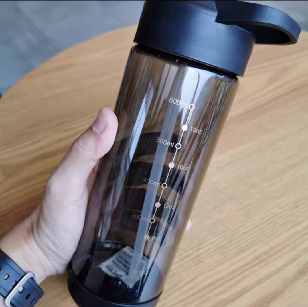 Water Bottle with Straw