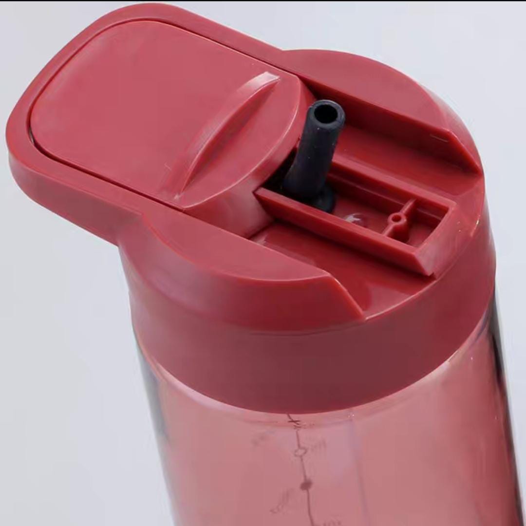 Water Bottle with Straw