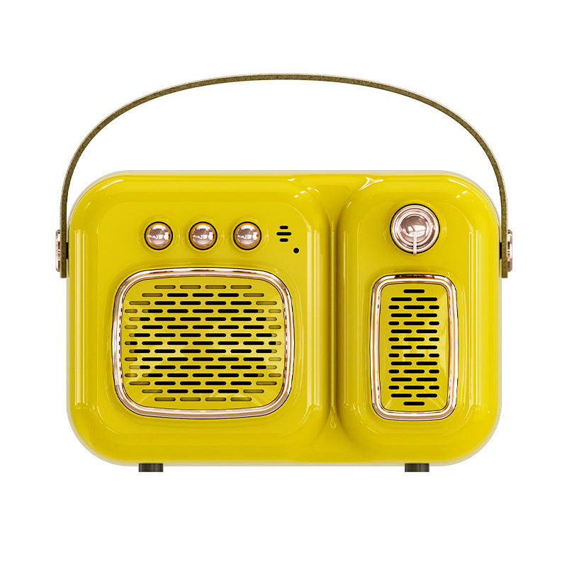 Retro Radio Shaped Speaker