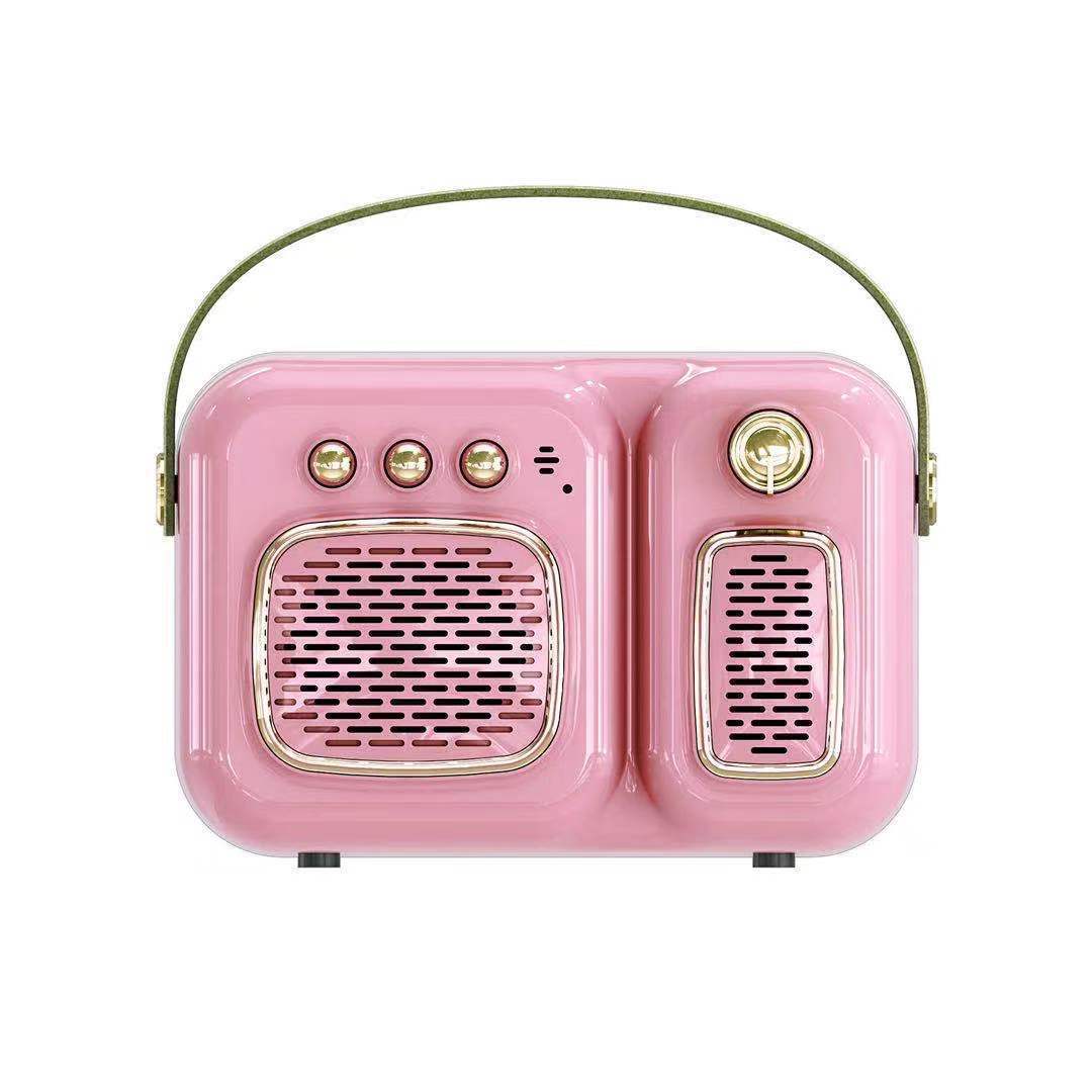 Retro Radio Shaped Speaker