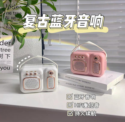 Retro Radio Shaped Speaker