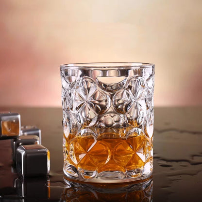 Premium Pack of 6 Whisky Glasses- Without Wooden Tray