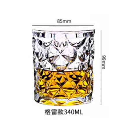 Premium Pack of 6 Whisky Glasses- Without Wooden Tray