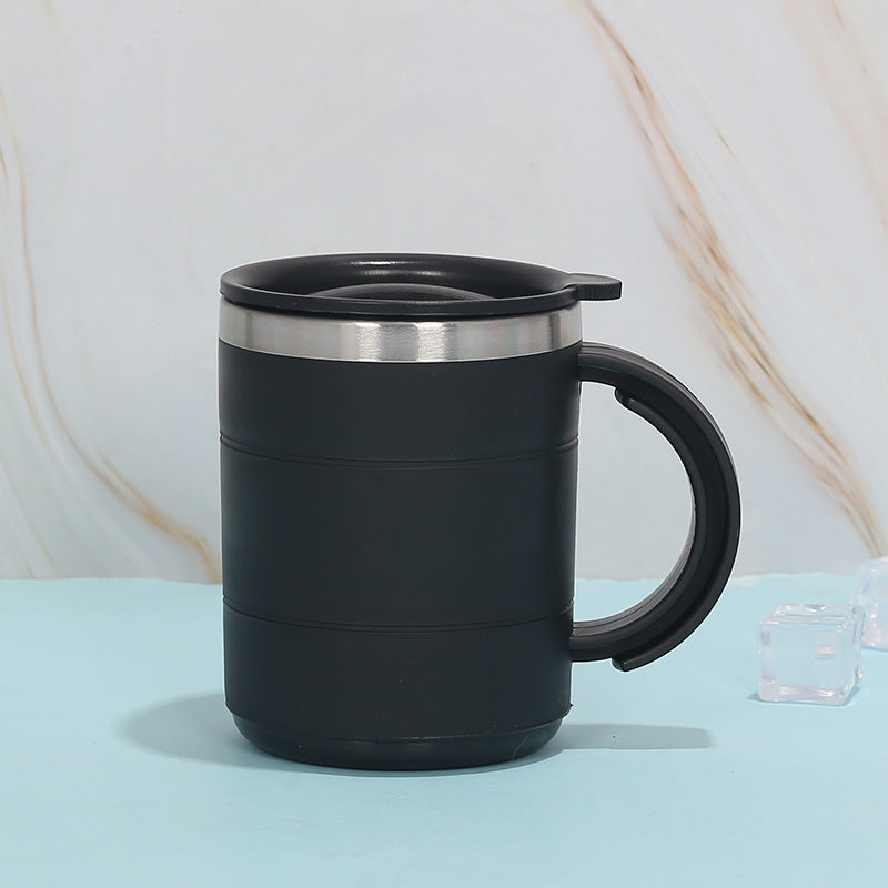 TravelMugX" - Portable Thermos Coffee Cup with Lid