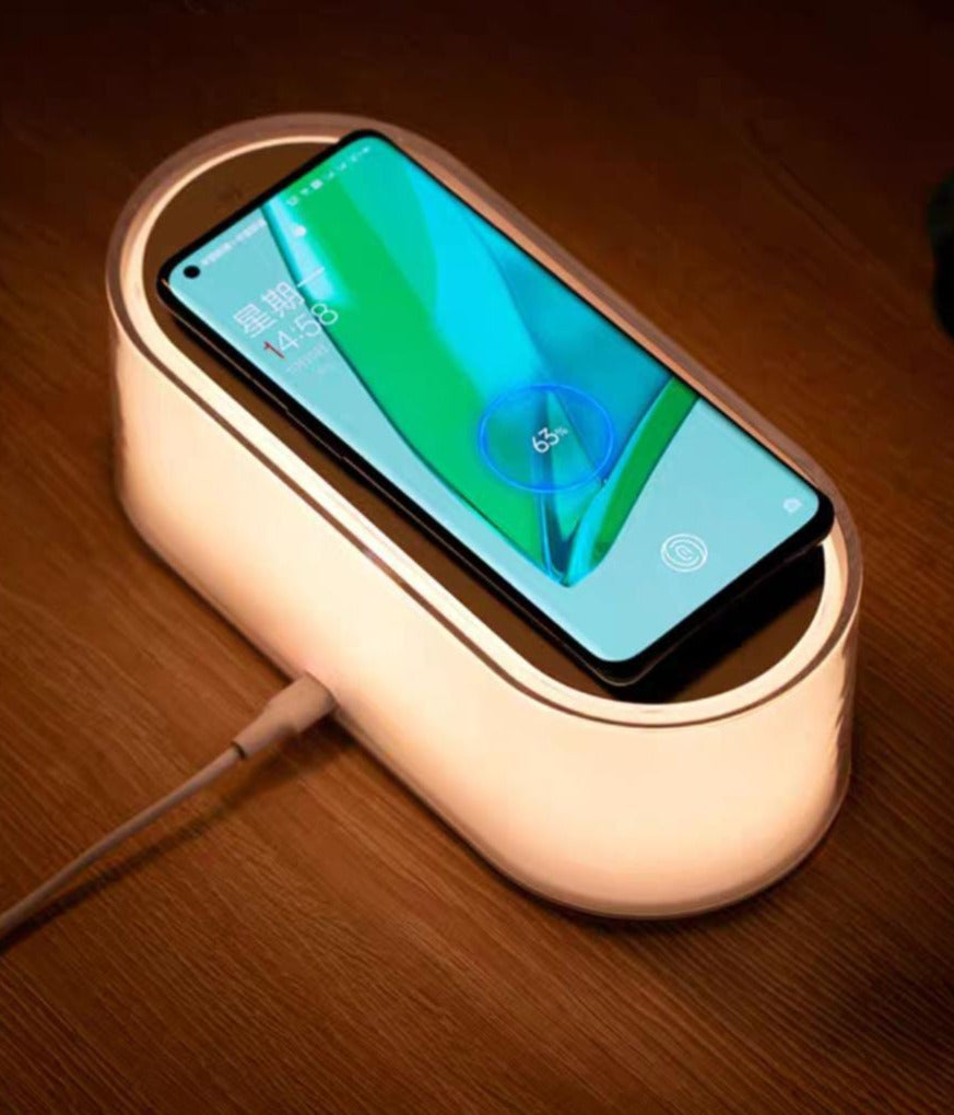 Phone Wireless Charger with Lamp