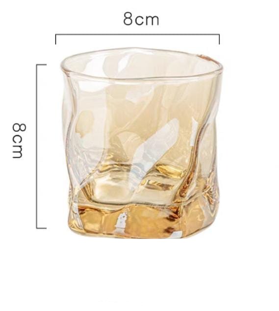 Twisted Edo Whiskey Glasses