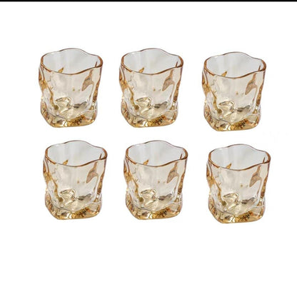 Twisted Edo Whiskey Glasses