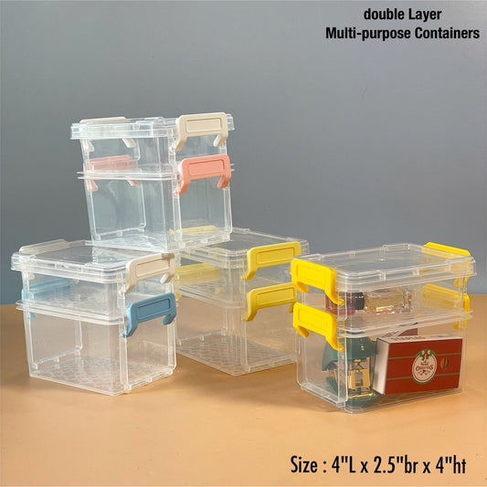 "MiniSavvy" Small Desk Storage Box