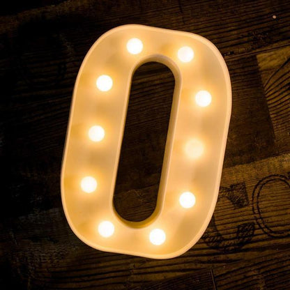 Marquee Letter Lights - Alphabet 8.5" / 22cm Height