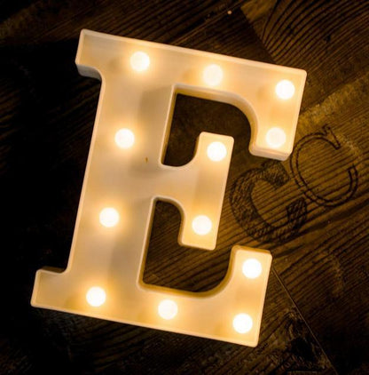 Marquee Letter Lights - Alphabet 8.5" / 22cm Height