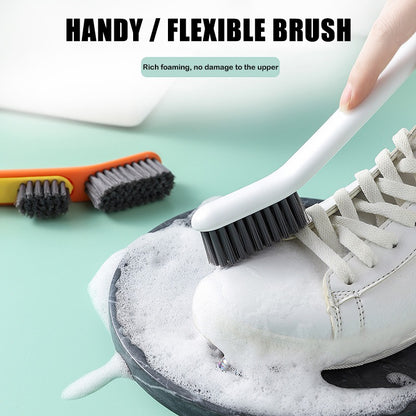 Detachable Shoe Brush With Double Brush