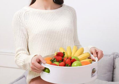 Non-slip Rotating Storage Fruit Tray