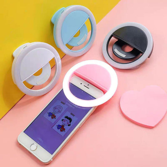 LED Ring Selfie Light for All Smartphones