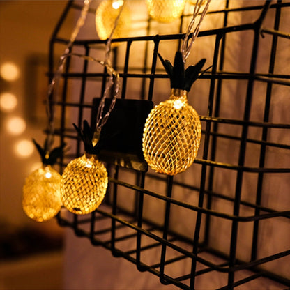 LED String Lights Pineapple Shape Festival Wedding Party Decor Lighting Strings