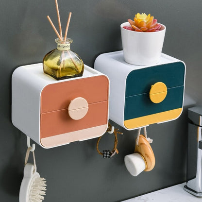 Bathroom Soap Box With Hooks