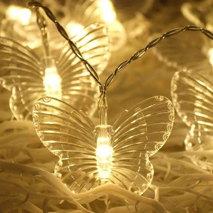 Butterfly String Lights | Warm White