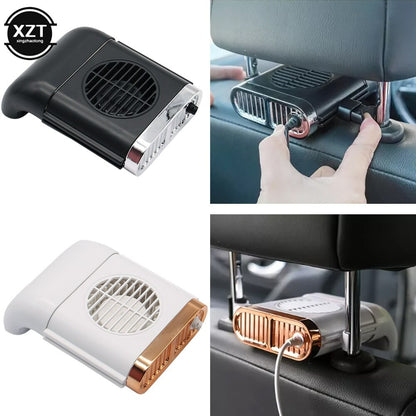 Car Fan Car Seat Back Mini USB Fan - Assorted