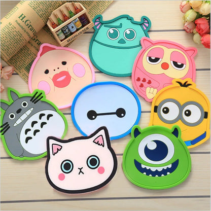 Funky Silicone Coasters - Set of 8