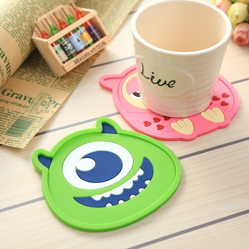 Funky Silicone Coasters - Set of 8