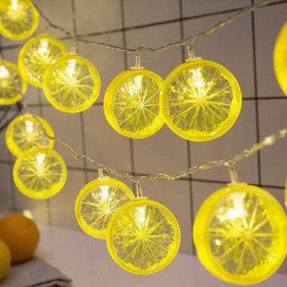 Lemon LED Fairy Light Outdoor Hanging Lamp String Lights