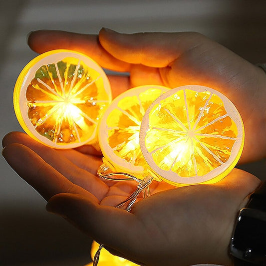 Lemon LED Fairy Light Outdoor Hanging Lamp String Lights