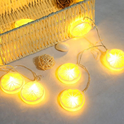 Lemon LED Fairy Light Outdoor Hanging Lamp String Lights