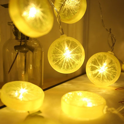 Lemon LED Fairy Light Outdoor Hanging Lamp String Lights