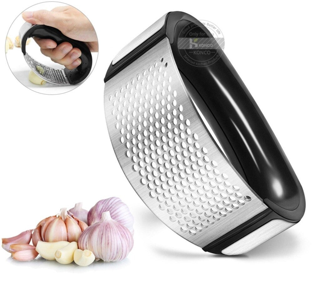 Stainless Steel Garlic Press