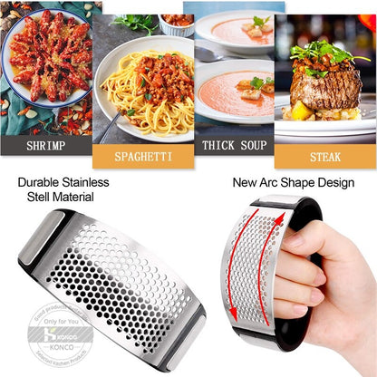 Stainless Steel Garlic Press