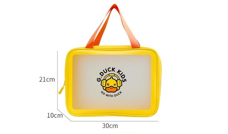 Cute Cartoon Print Travel Toiletry Bag