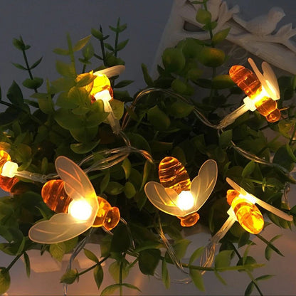 Honey Bee Fairy String Lights