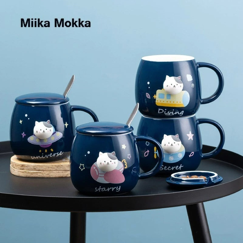 Funky Ceramic Mugs -Assoted