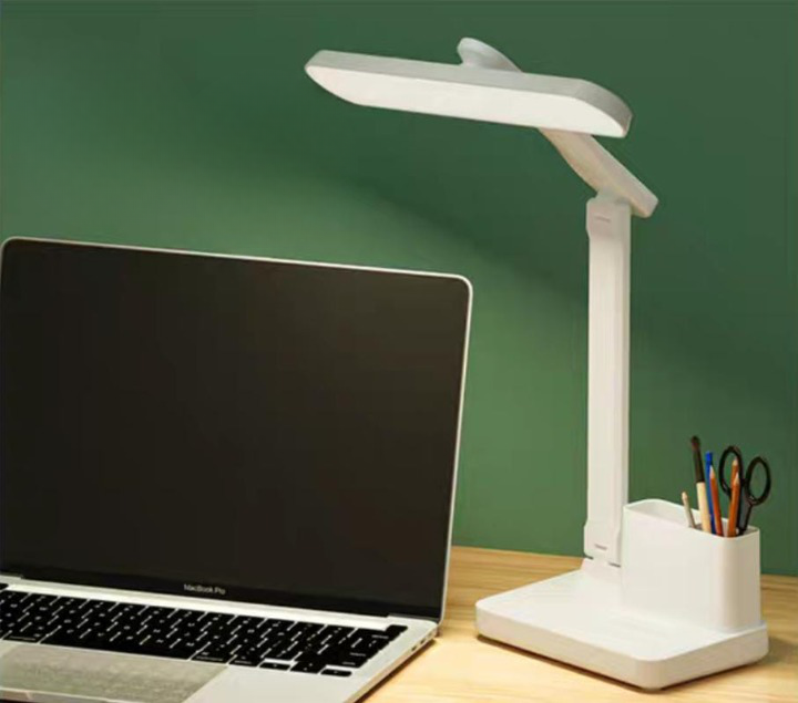 Funky Desk Lamp with Stationery holder