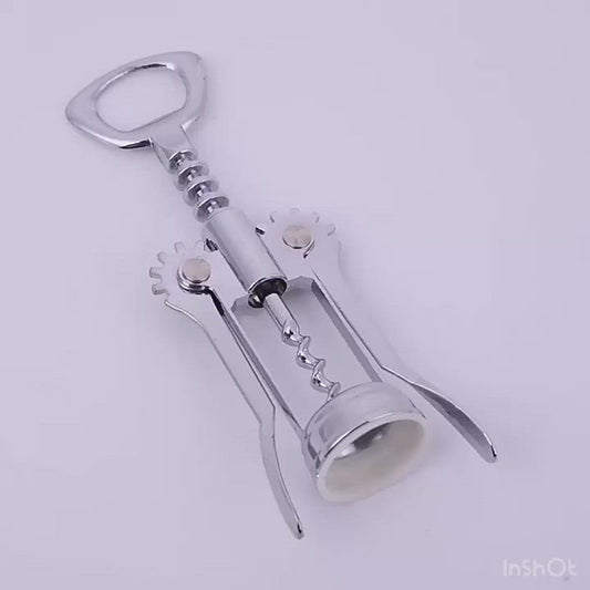 Portable Stainless Steel Wine Opener