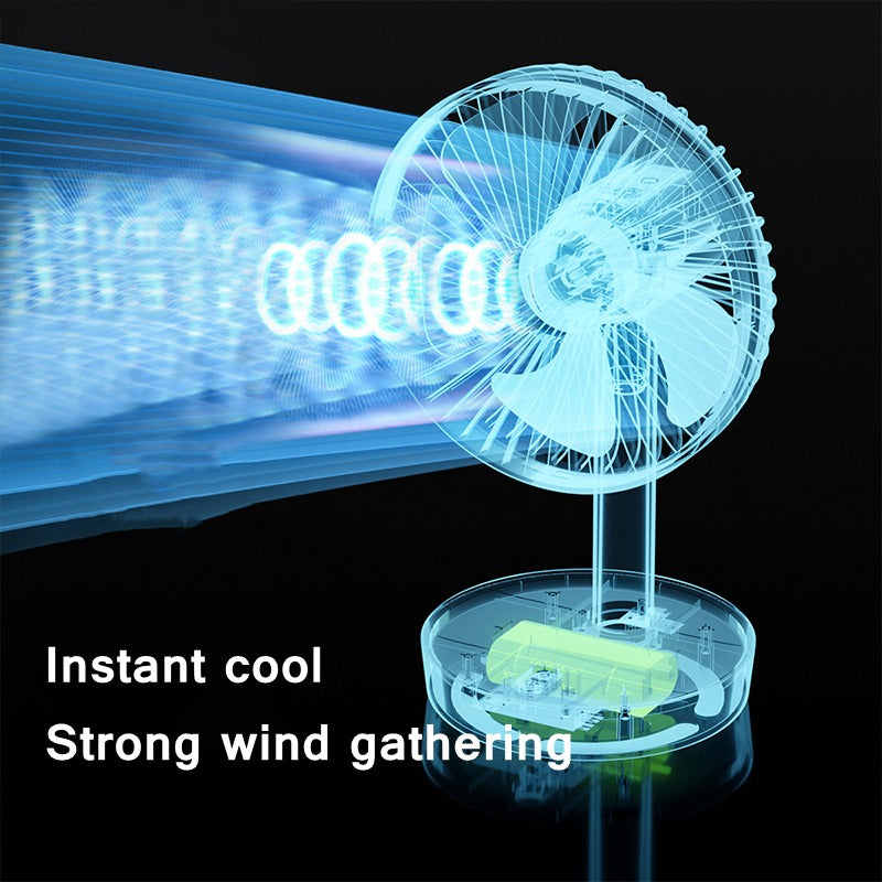 Rechargeable Fan Small Portable Air Conditioning