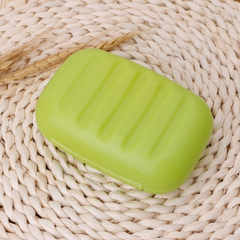 Portable Travel Soap Dish Box Case