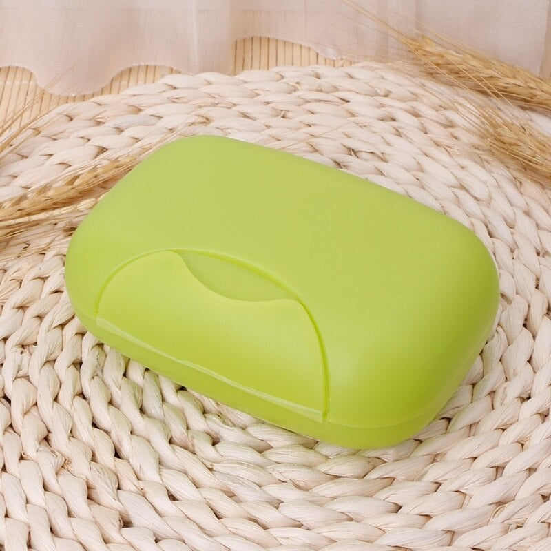 Portable Travel Soap Dish Box Case