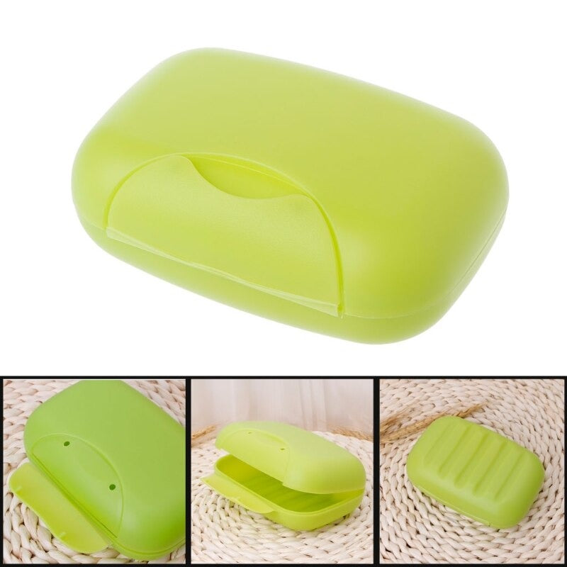 Portable Travel Soap Dish Box Case