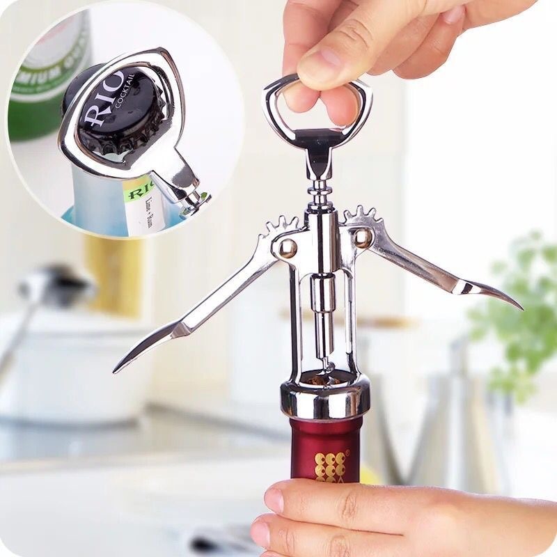 Portable Stainless Steel Wine Opener